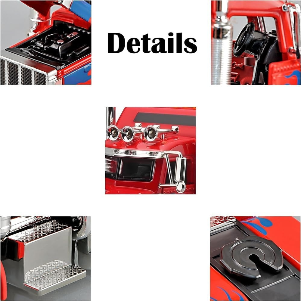 đ„Christmas Early Discount 50% OffđSemi Truck Toy with Light & Sound